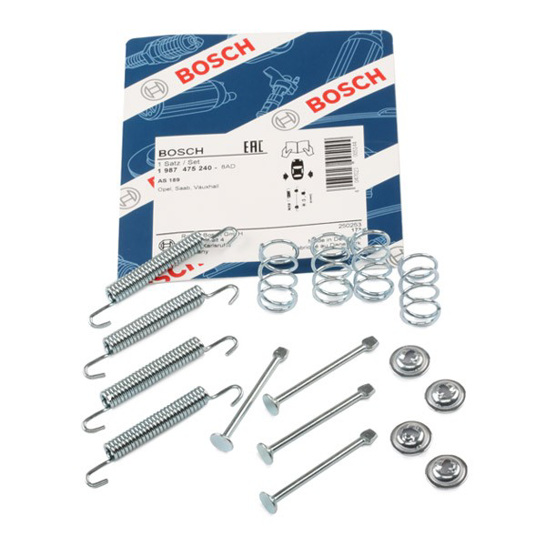 1987475240 Bosch Комплект монтажный задних барабанных колодок