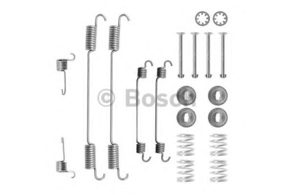 1987475251 Bosch Комплект монтажный задних барабанных колодок