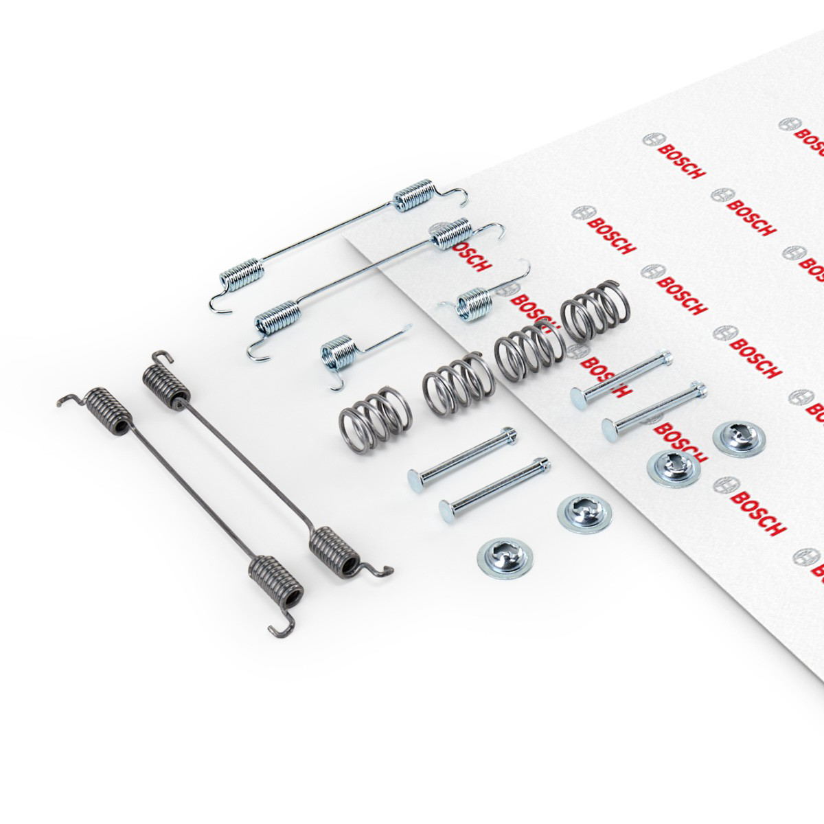 1987475255 Bosch Комплект монтажный задних барабанных колодок