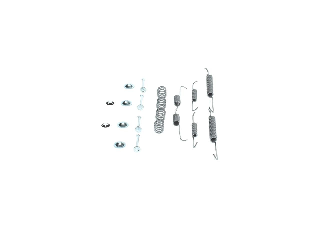 Купить 1987475256 Bosch Монтажный комплект задних барабанных колодок