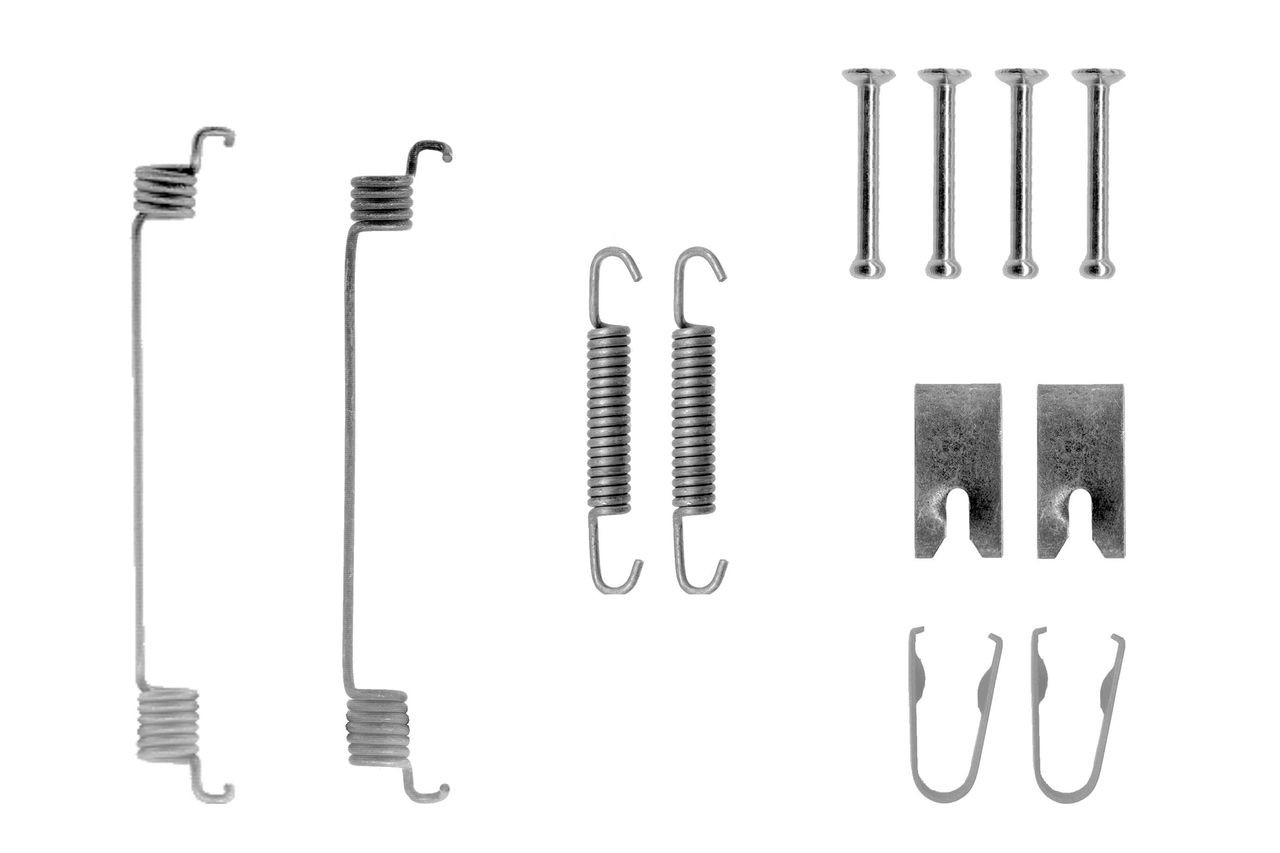Установочный комплект задних барабанных колодок Bosch 1987475274 цена, от 7.03 USD