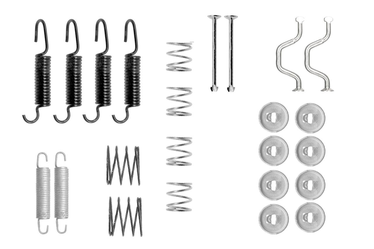1987475291 Bosch Комплект монтажный задних барабанных колодок