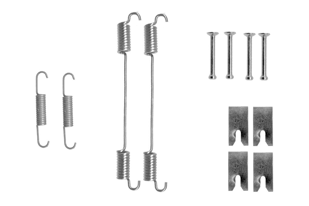 Купить 1987475316 Bosch Монтажный комплект задних барабанных колодок
