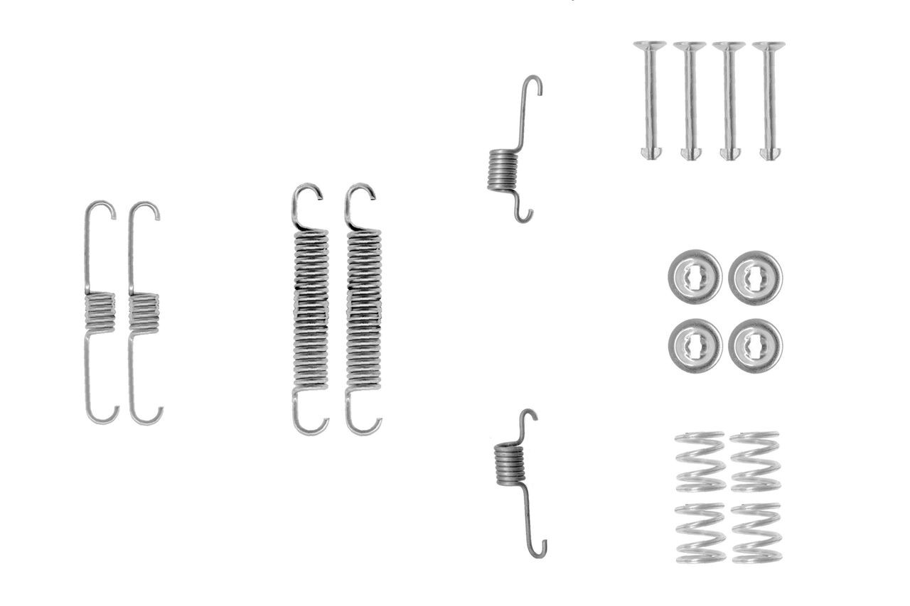 1987475328 Bosch Комплект монтажный задних барабанных колодок