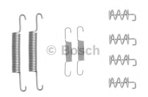 Купить 1987475366 Bosch Монтажный комплект задних барабанных колодок