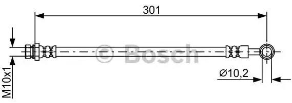 Задний тормозной шланг 1987481896 Bosch