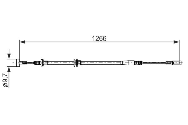 Купить 1987482894 Bosch Тормоз стояночный