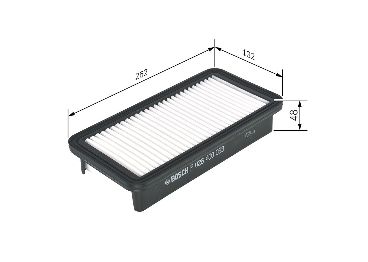 Купить F026400093 Bosch Автомобильный фильтр воздуха