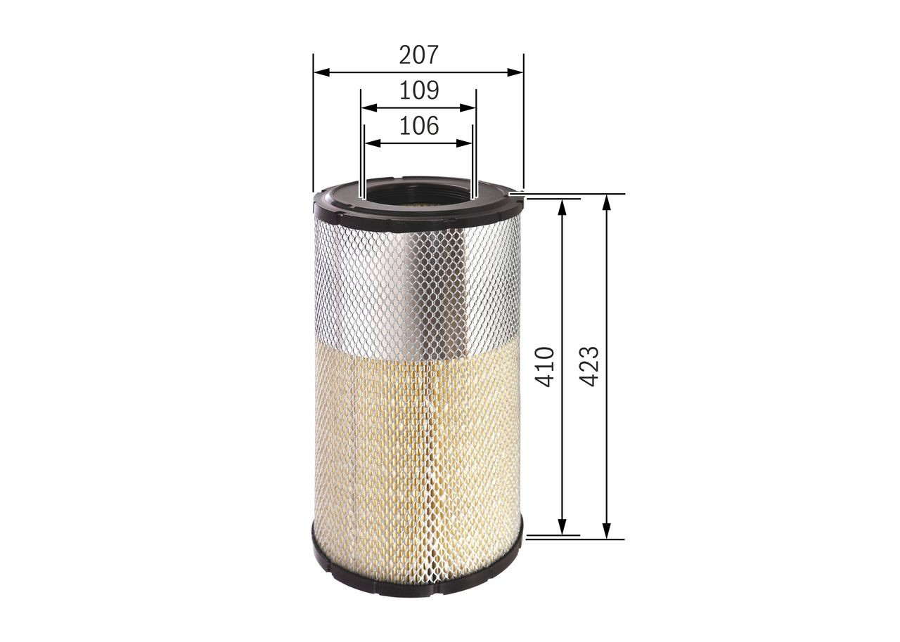 F026400269 Bosch Воздушный фильтр двигателя