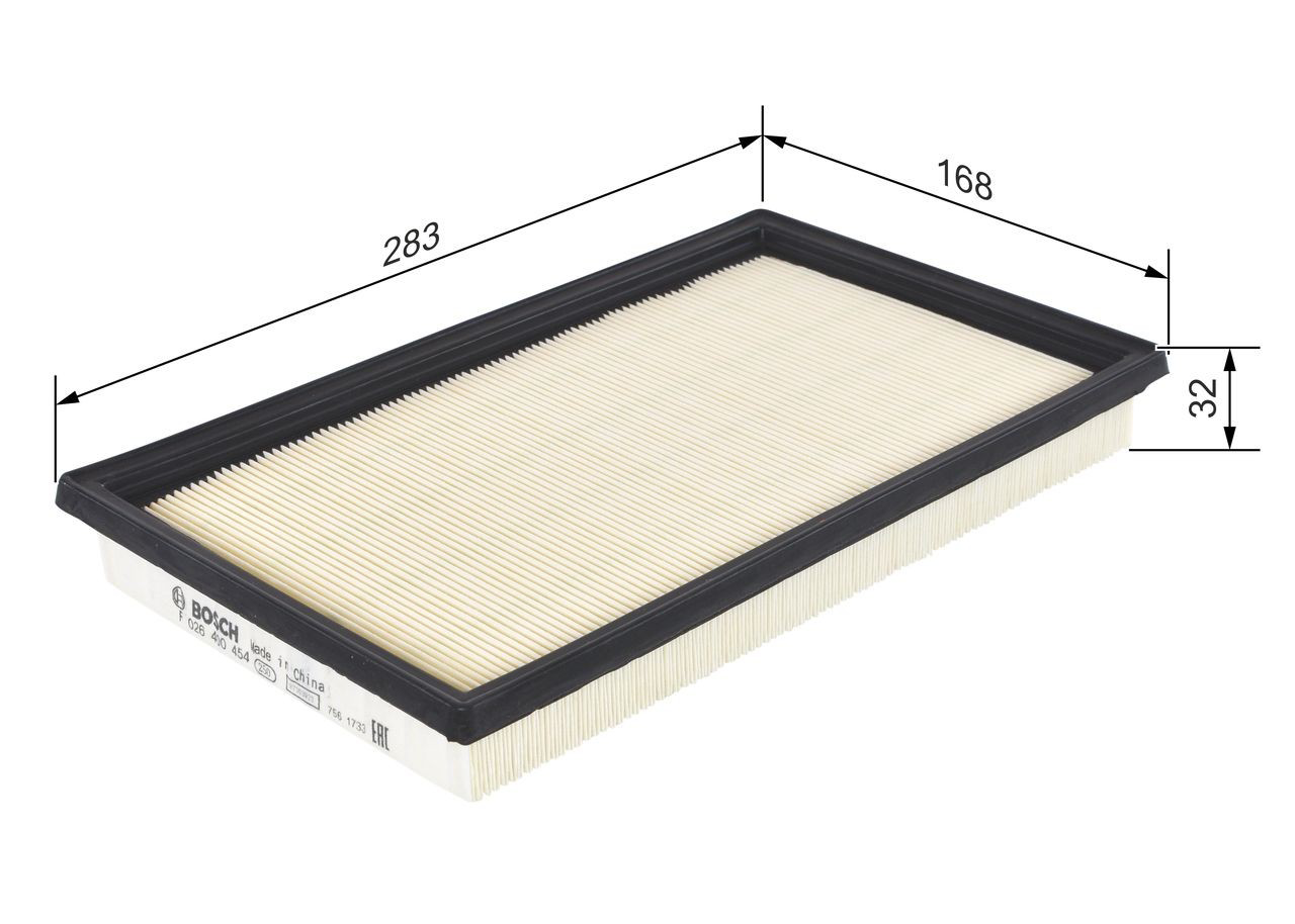 Воздушный фильтр F026400454 Bosch