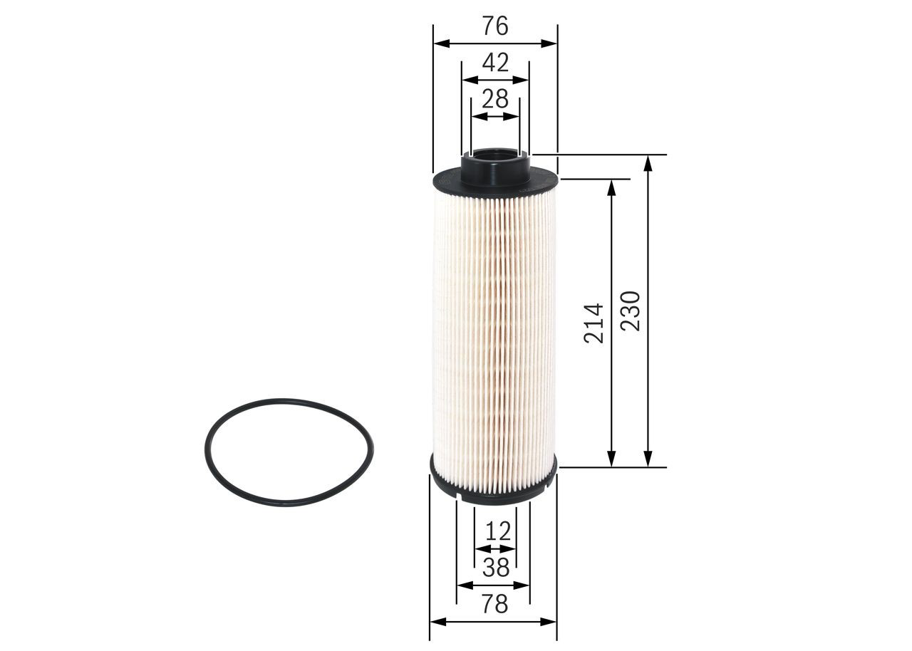 Фильтр тонкой очистки топлива Bosch F026402029 цена, от 16.68 USD