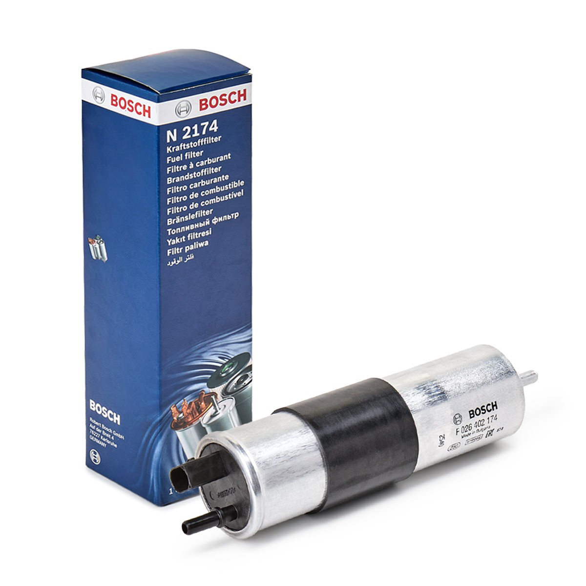 Фильтр тонкой очистки топлива Bosch F026402174 цена, от 29.56 USD