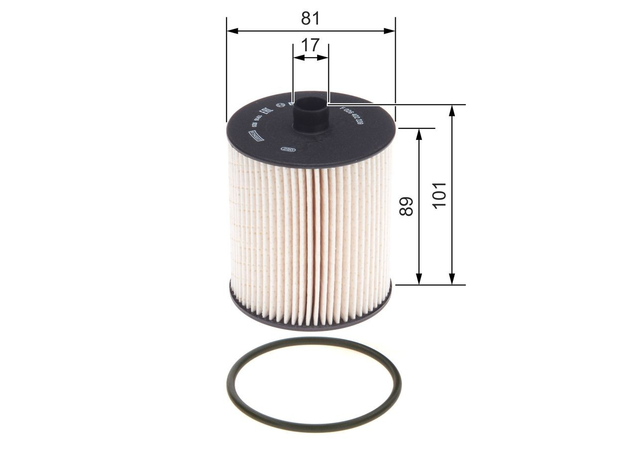 Купить F026402239 Bosch Фильтр-отстойник топлива грубой очистки