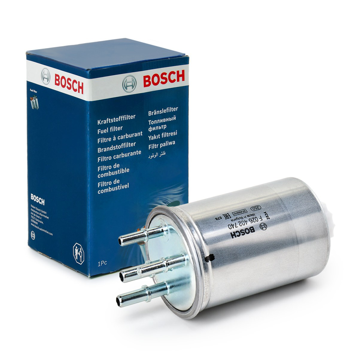 Фильтр тонкой очистки топлива Bosch F026402740 цена, от 20.62 USD
