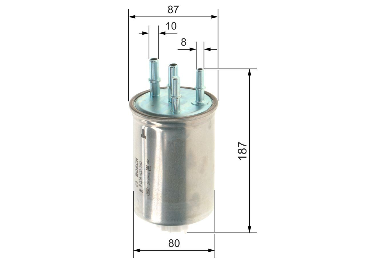 F026402740 Bosch Фильтр топлива