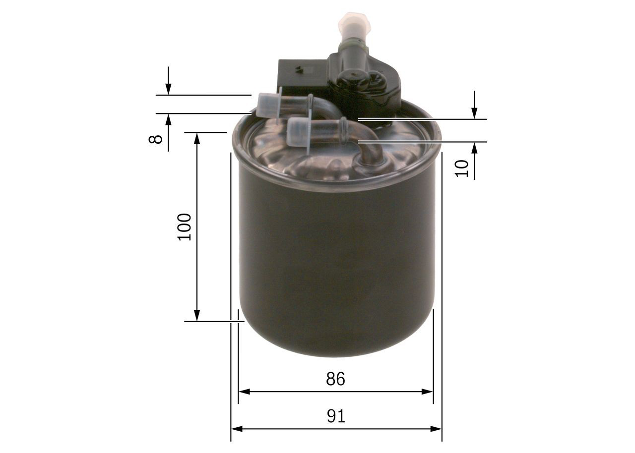 Топливный фильтр F026402837 Bosch