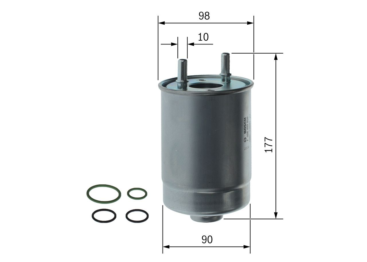 Фильтр топливный Bosch F026402850