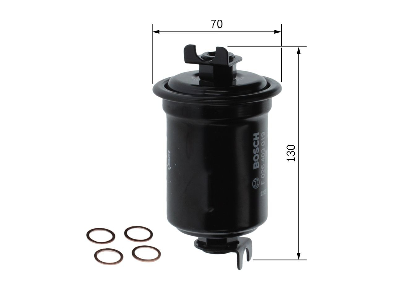 F026403019 Bosch Фильтр топлива