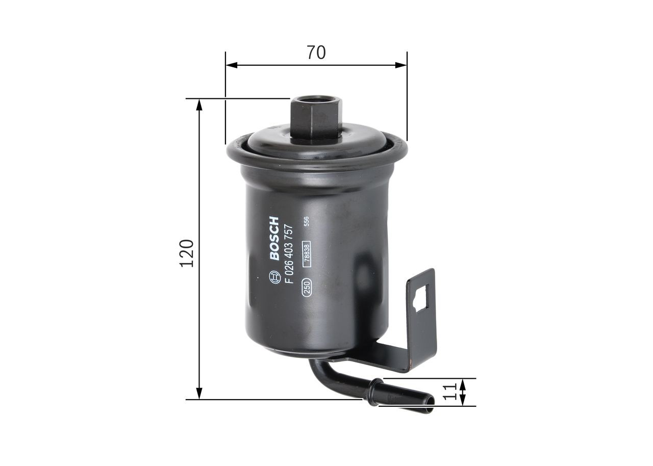 F026403757 Bosch Фильтр топлива
