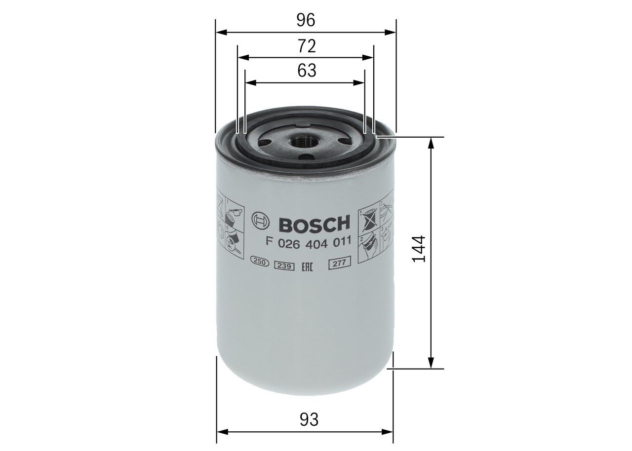Фильтр фреона Bosch F026404011