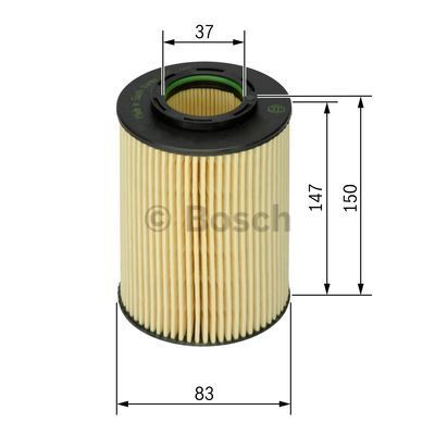 F026407003 Bosch Масляный фильтр двигателя