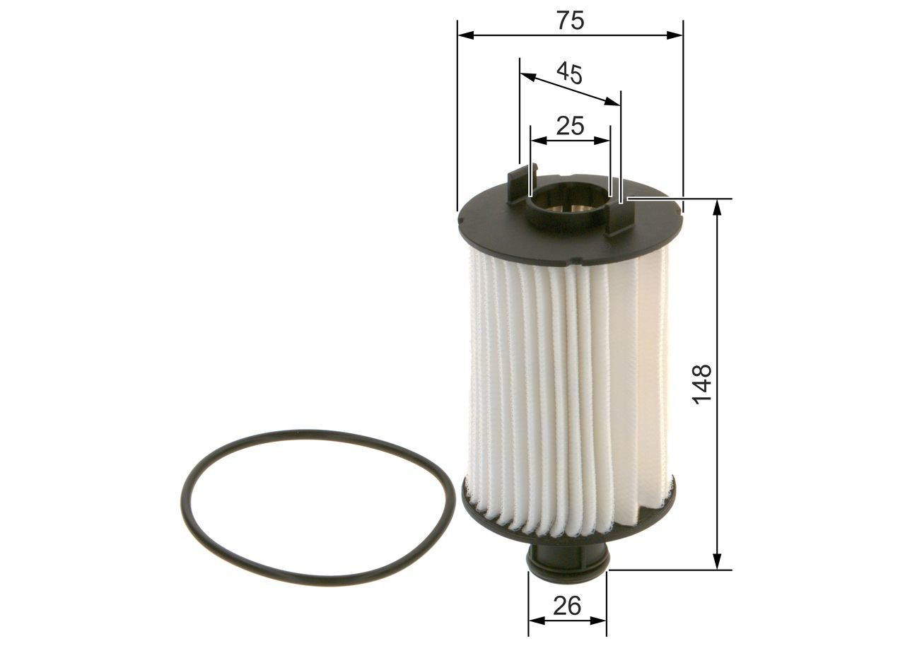 Купить F026407269 Bosch Фильтр центробежный очистки масла