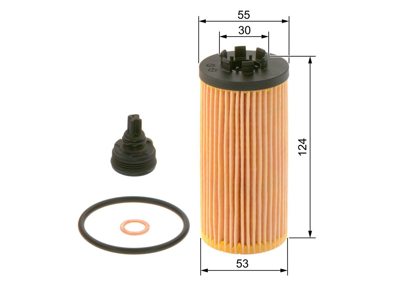 Купить F026407277 Bosch Фильтр центробежный очистки масла