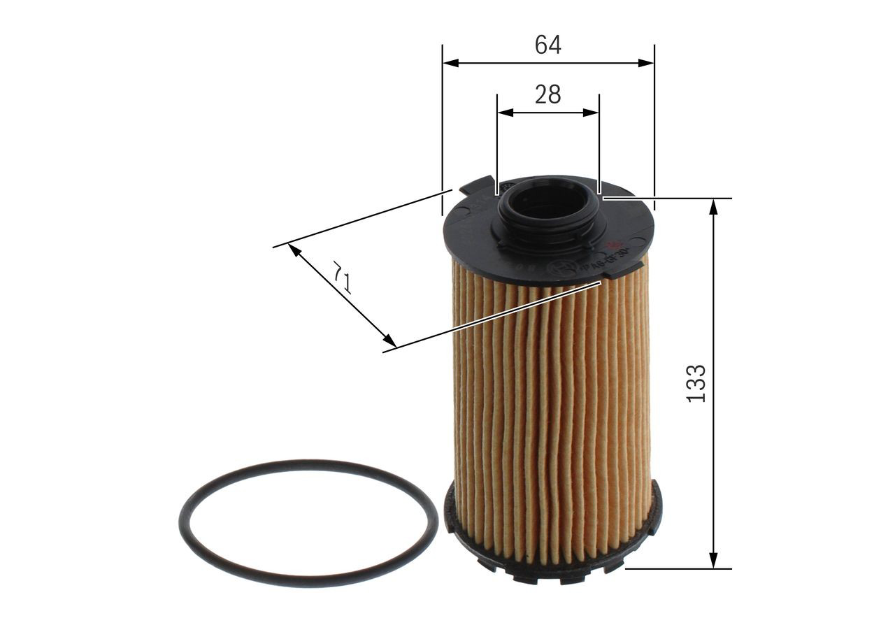 Масляный фильтр F026407314 Bosch