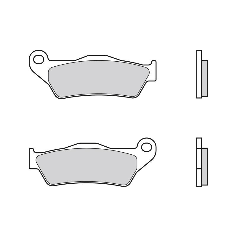 Купить 07BB04SD Brembo Колодки тормозные задние, дисковые