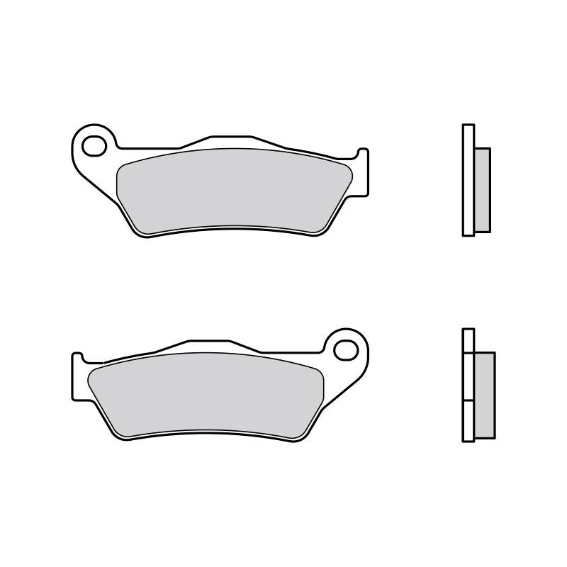 07BB28SP Brembo Колодки передние