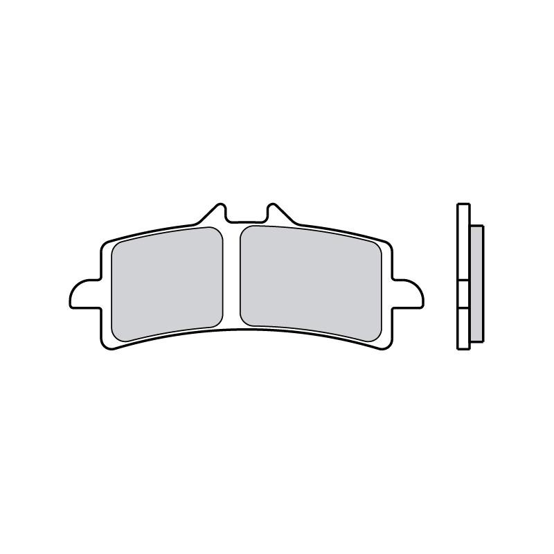 07BB37SA Brembo Колодки передние
