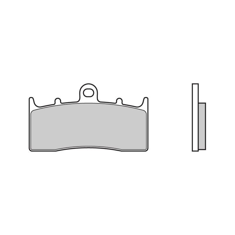 07GR62SA Brembo Колодки передние