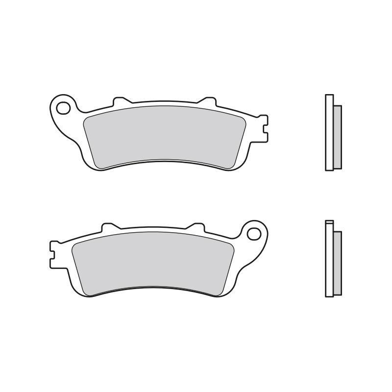 07HO42SA Brembo Колодки передние