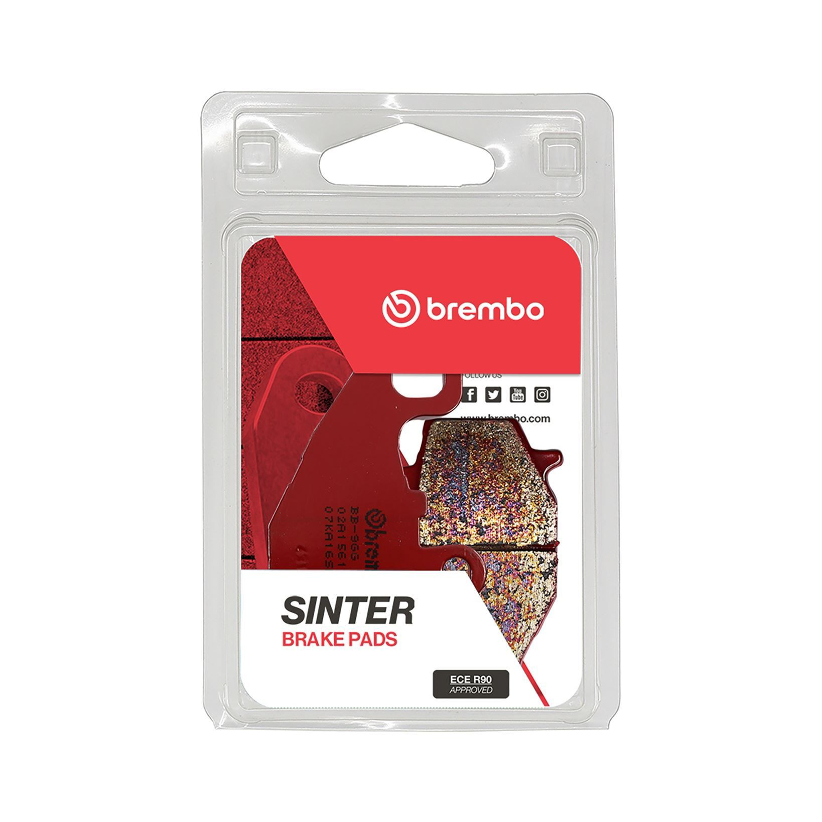 07KA16SP Brembo Колодки тормозные дисковые комплект