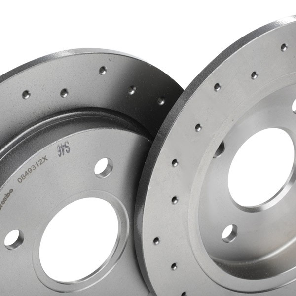 Купить 0849312X Brembo Диск тормозной задний