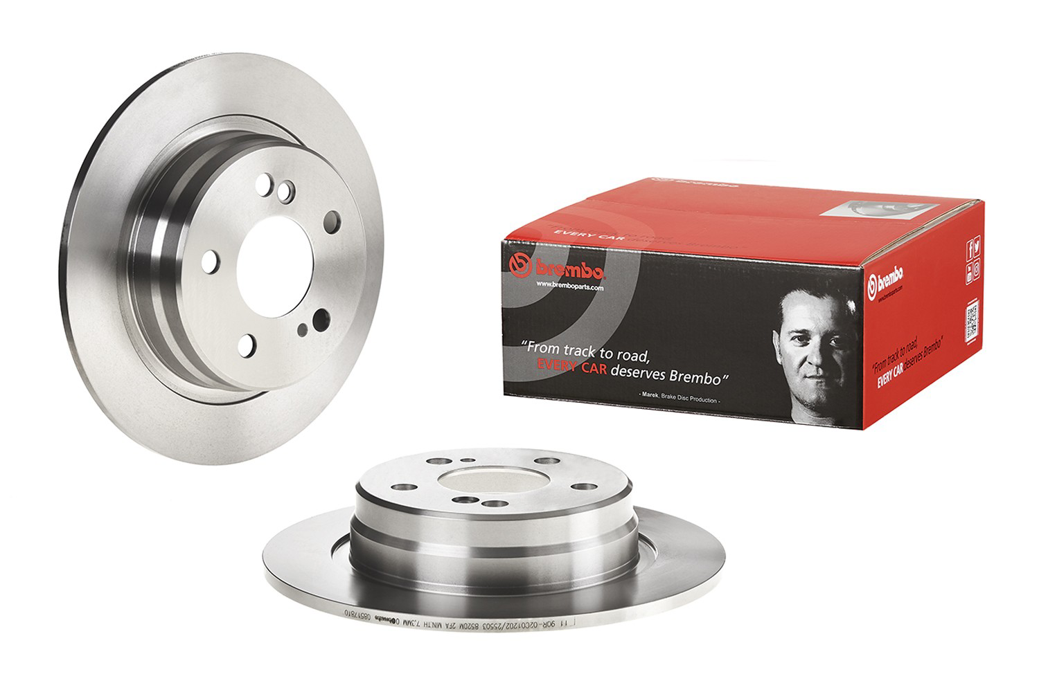 Задний тормозной диск Brembo 08517810 цена, от 34.73 USD