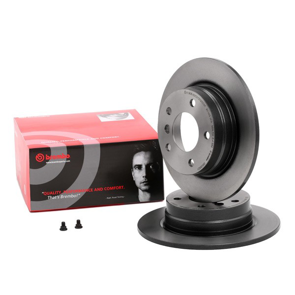 Задний тормозной диск Brembo 08536621 цена, от 35.55 USD