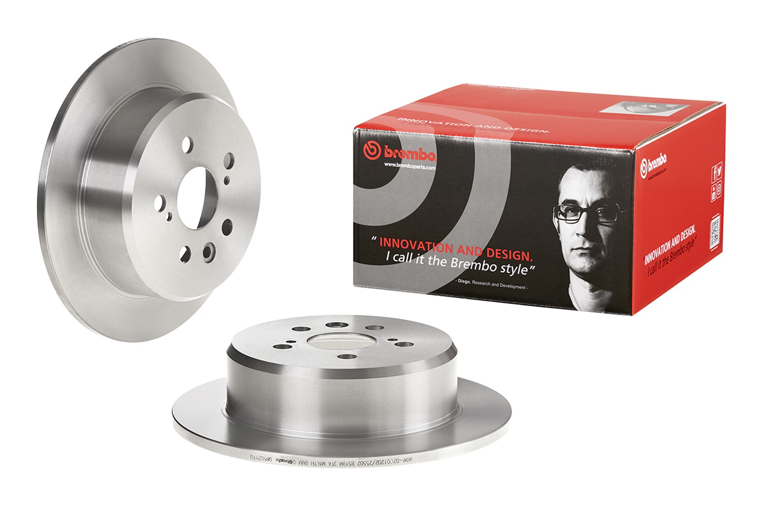 Задний тормозной диск Brembo 08562510 цена, от 25.56 USD