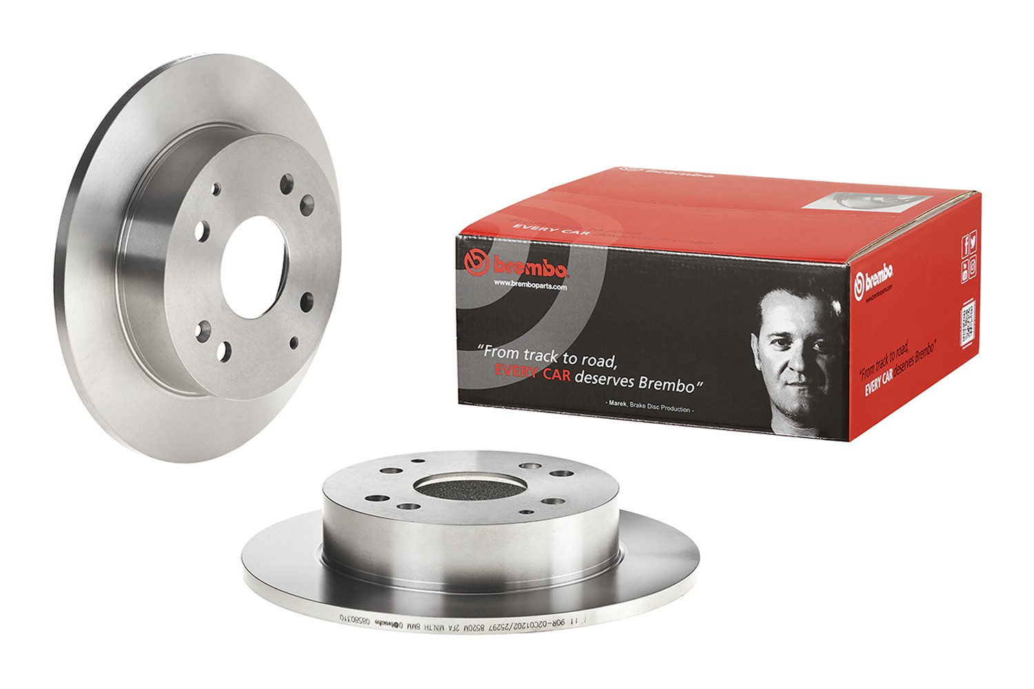 Задний тормозной диск Brembo 08580310 цена, от 28.22 USD