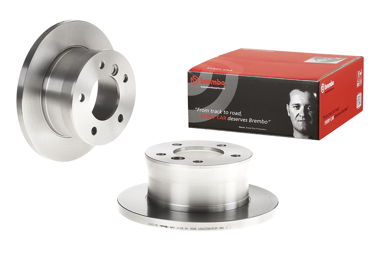 Задний тормозной диск Brembo 08772520 цена, от 35.52 USD