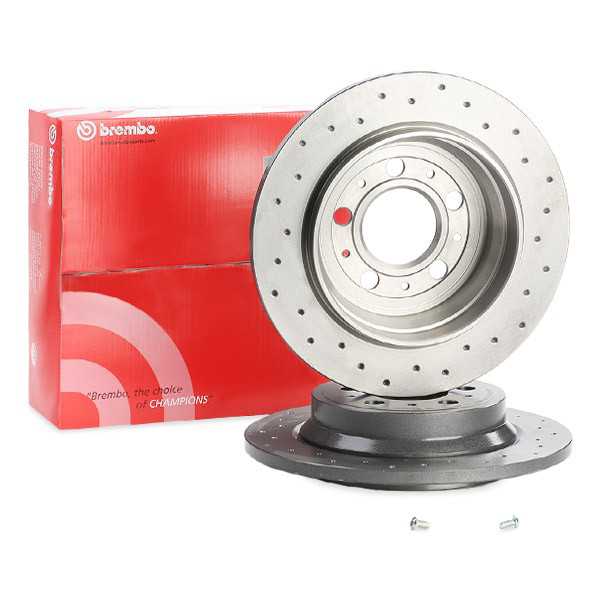 Купить 0877651X Brembo Диск тормозной задний