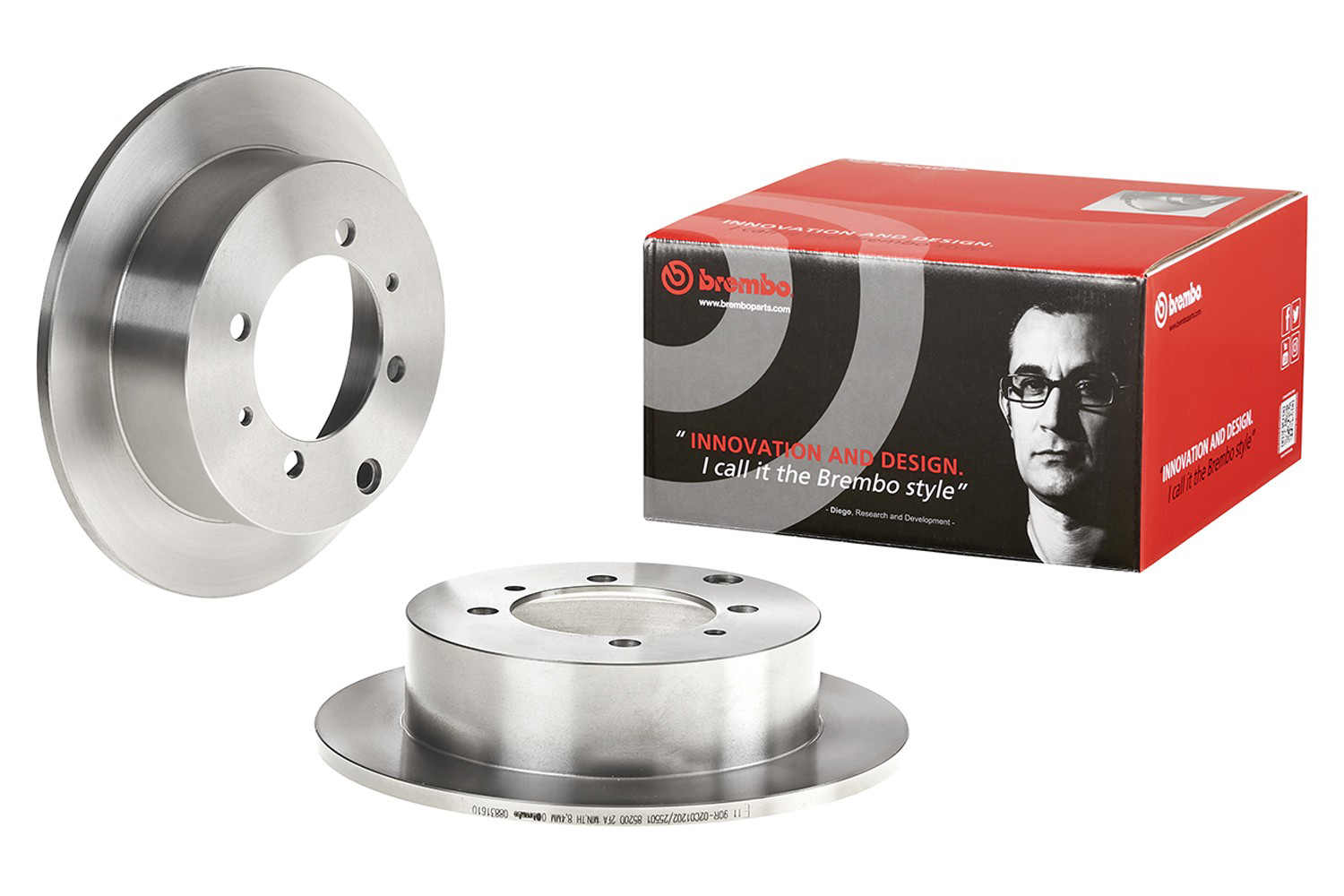 Задний тормозной диск Brembo 08831610 цена, от 35.74 USD