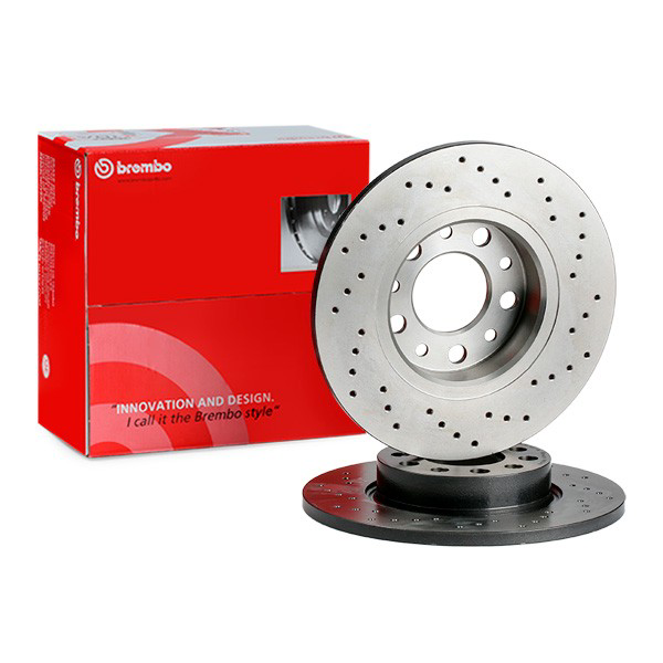 Купить 0893642X Brembo Диск тормозной задний