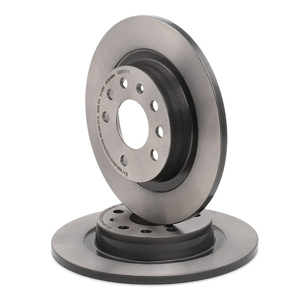Задний тормозной диск Brembo 08951111 цена, от 31.68 USD
