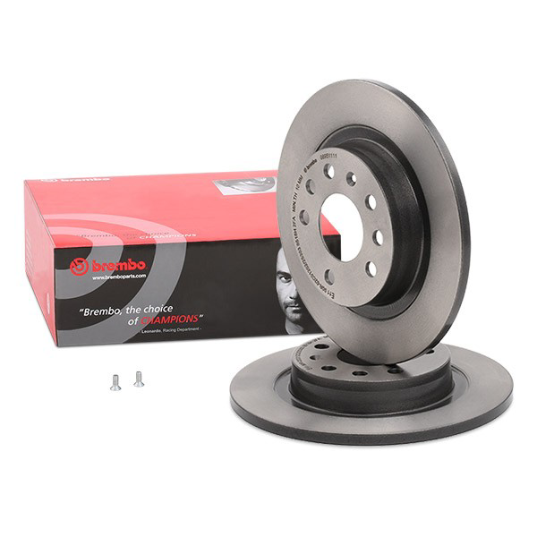 Задний тормозной диск Brembo 08951111 цена, от 31.68 USD