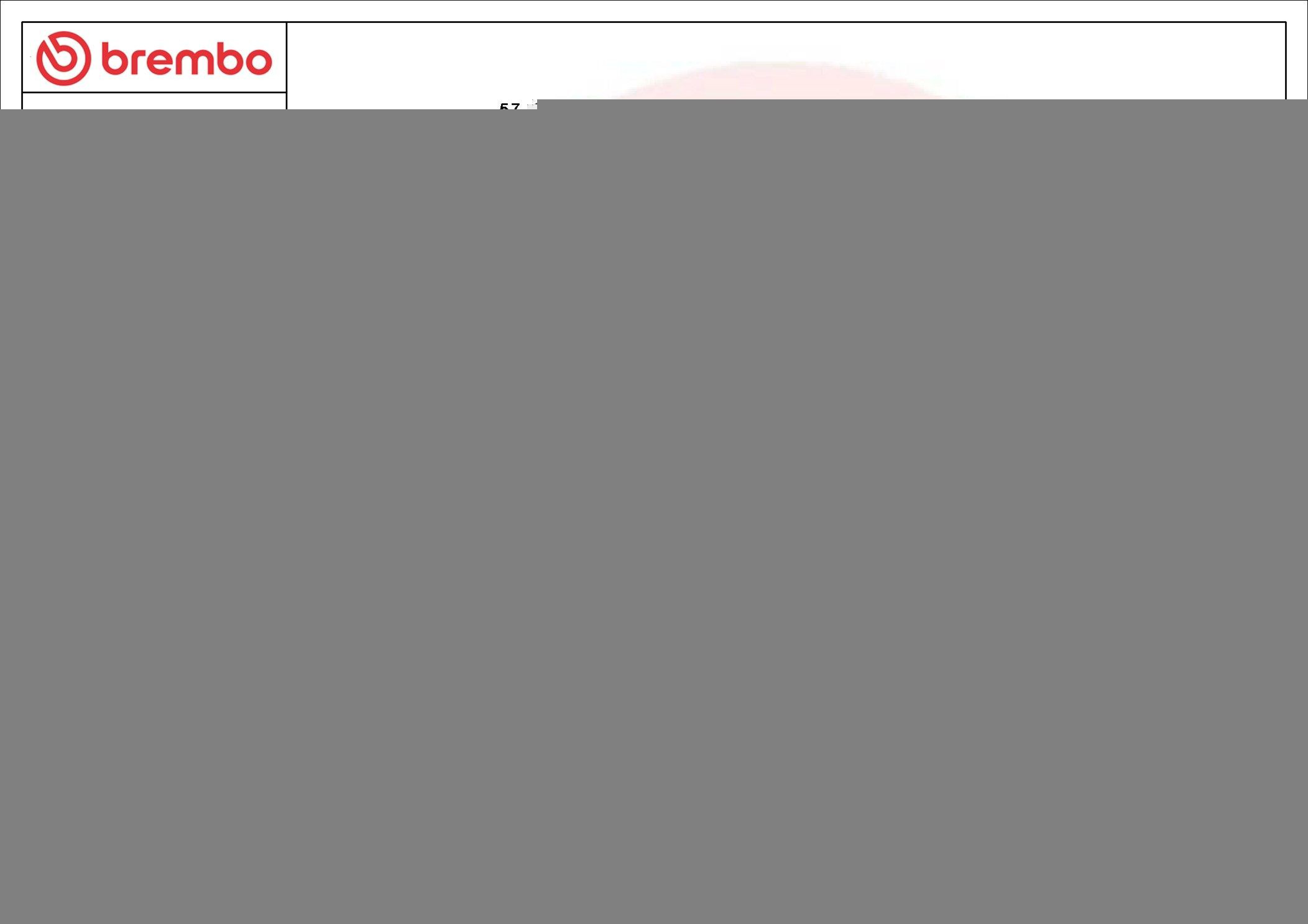 Задний тормозной диск Brembo 08958011 цена, от 29.57 USD