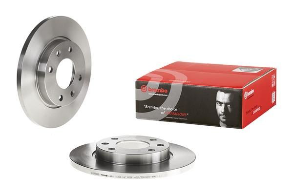 08960614 Brembo Диск тормозной передний