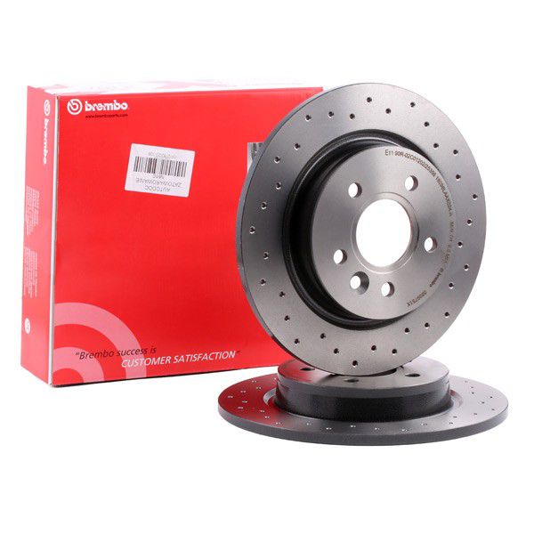 Купить 0899751X Brembo Диск тормозной задний
