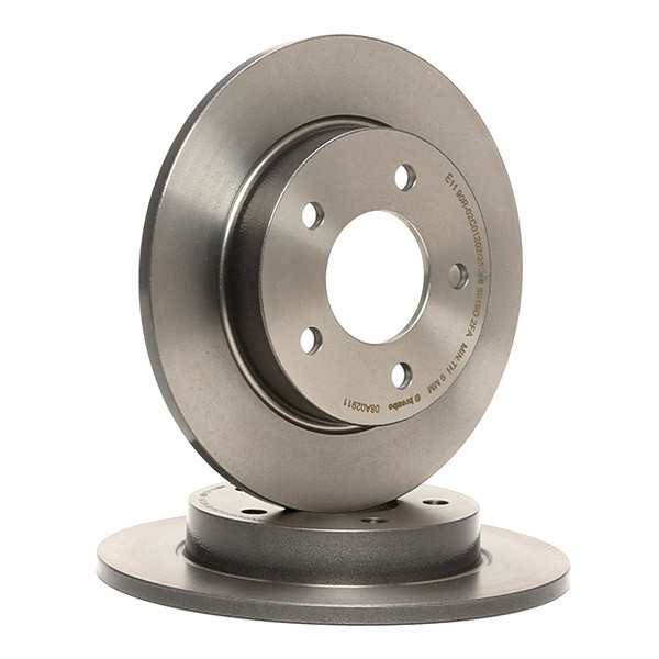 Задний тормозной диск Brembo 08A02911 цена, от 34.46 USD