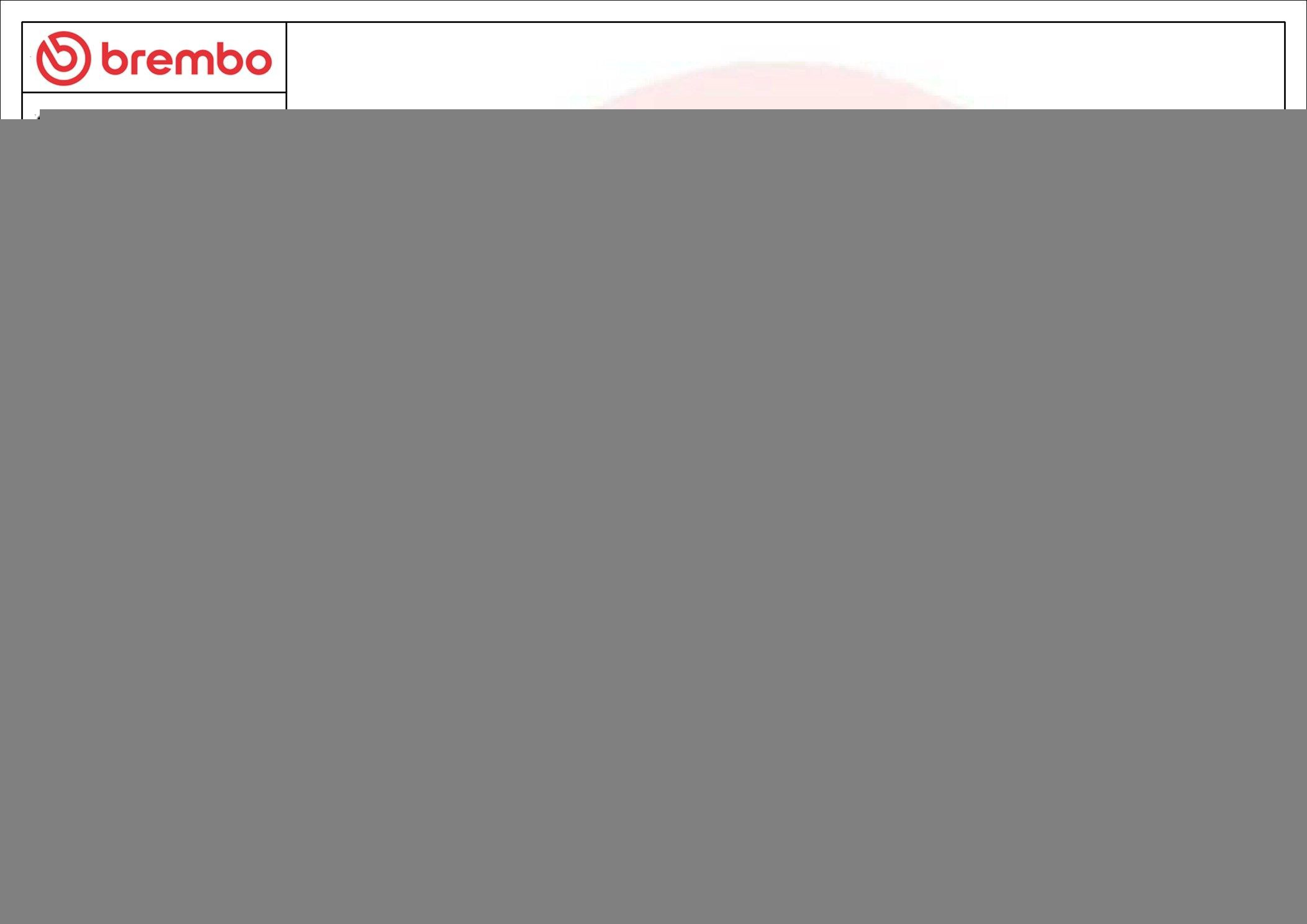Тормозные диски 08A14710 Brembo